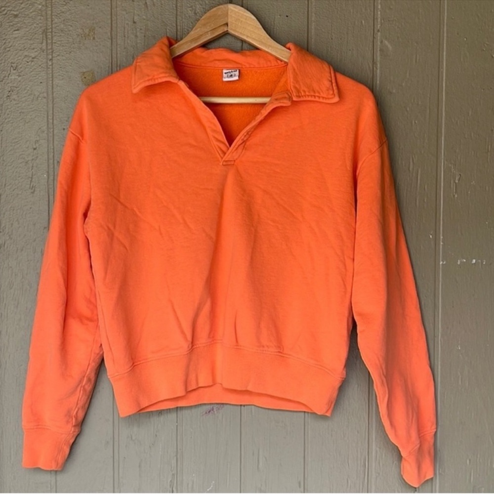 Sporty & Rich collar neck sweatshirt